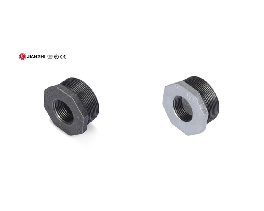 Reducción bushing de hierro maleable roscado