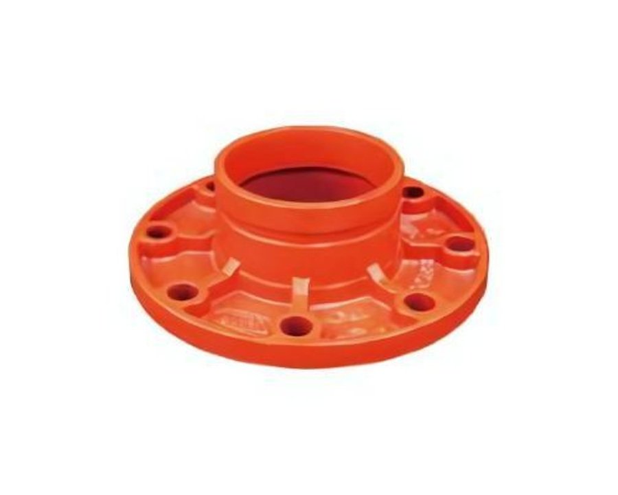 Adaptador bridado ranurado