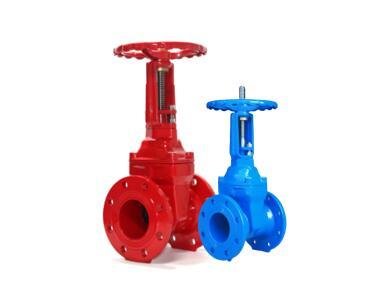 Válvula de compuerta de vástago ascendente OS&Y AWWA C515