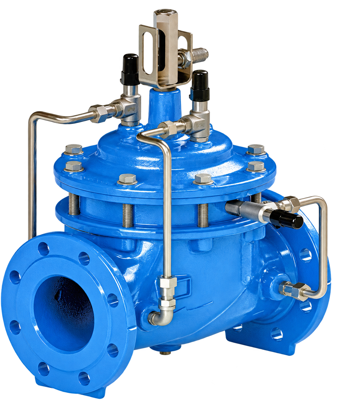 Válvula de control hidráulico IV-ACV-3004: control de bomba, con cuerpo y pilotaje completos
