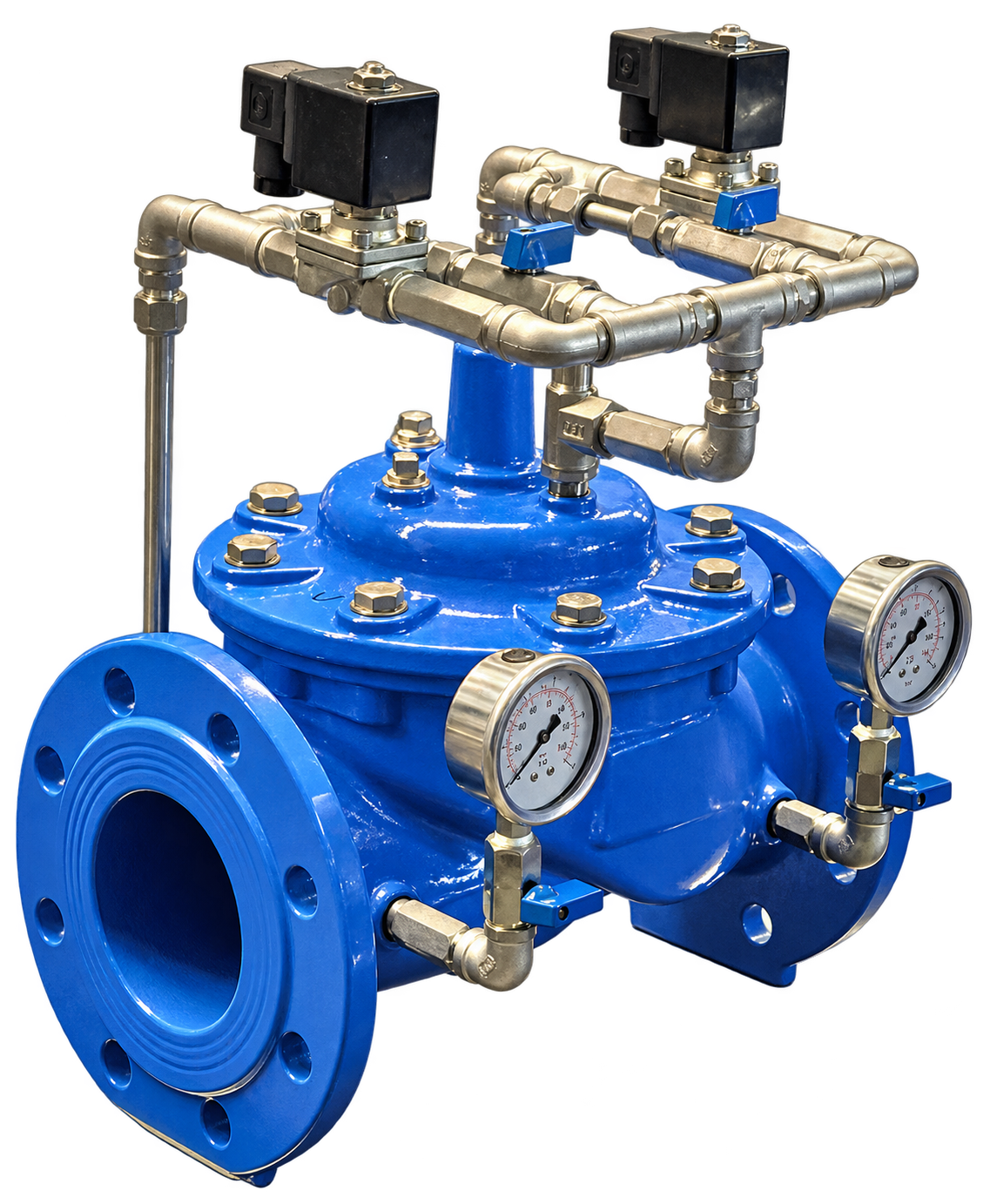 Válvula de control hidráulico IV-ACV-4002: control por solenoide doble, con cuerpo y pilotaje completos